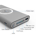 5W QI Standart Kablosuz 10000mAH Çift USB Güç Bankası